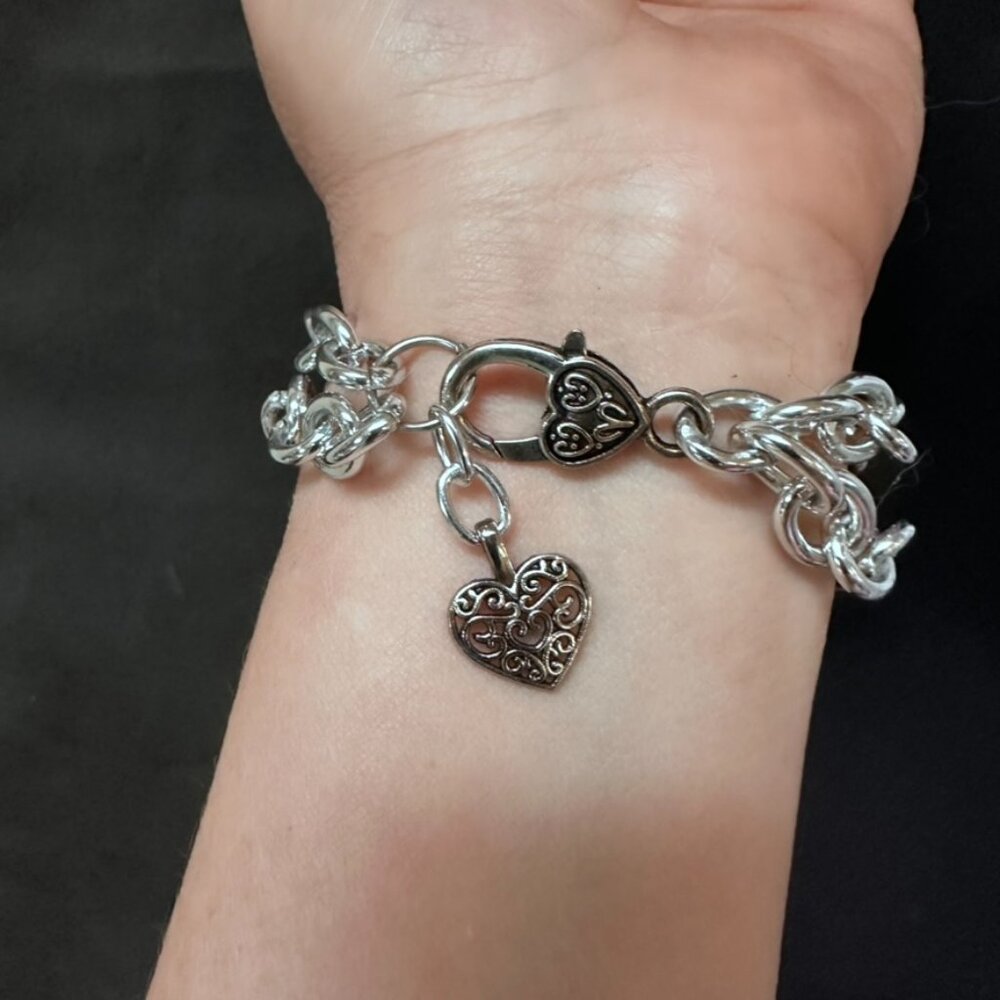 Cherub Chain Angel Bracelet Statement Goth Victorian Gothic Slave Cuff Link - Picture 4 of 10